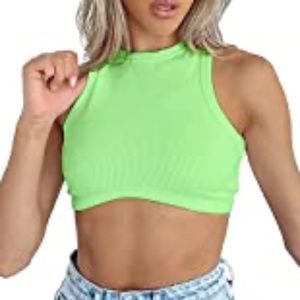 Crop Top (lake green)
